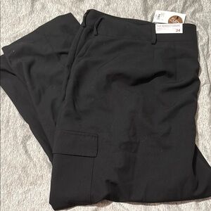 Lane Bryant Black Ankle Cropped Pants